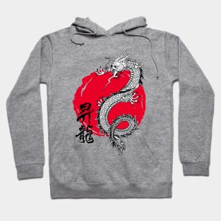 aesthetic Japanese dragon Hoodie